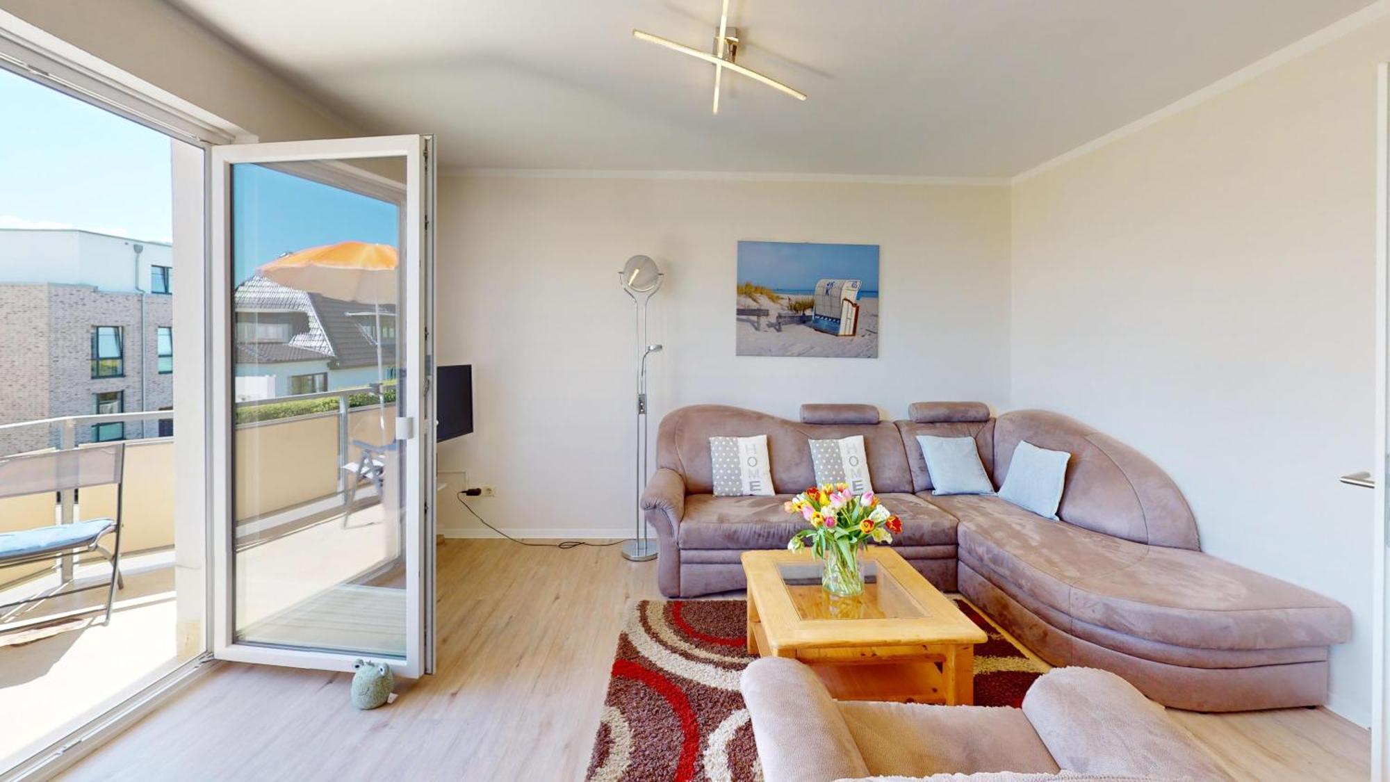 Appartementhaus Koenigshoehe Koenigshoehe Wohnung Strandkorb 그로미츠 외부 사진
